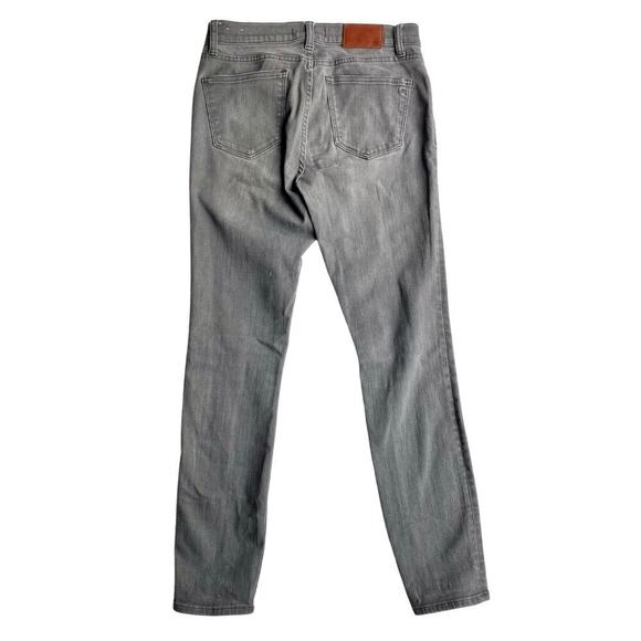 MADEWELL Jeans Skinny Gray Boulder Wash Stretch Ankle Length Mid Rise B0574 28 - Picture 4 of 8